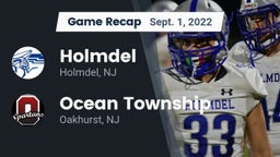 Recap: Holmdel  vs. Ocean Township  2022