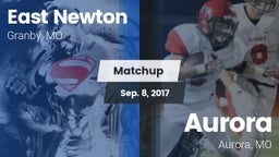 Matchup: East Newton vs. Aurora  2017