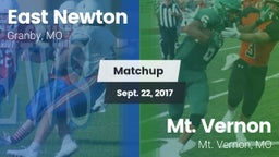 Matchup: East Newton vs. Mt. Vernon  2017