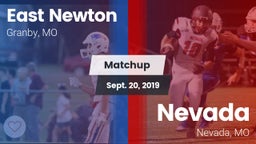 Matchup: East Newton vs. Nevada  2019