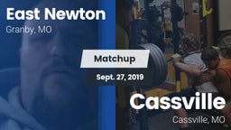 Matchup: East Newton vs. Cassville  2019