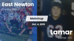 Matchup: East Newton vs. Lamar  2019
