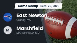 Recap: East Newton  vs. Marshfield  2020