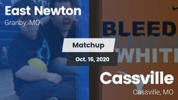Matchup: East Newton vs. Cassville  2020