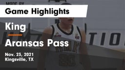 King  vs Aransas Pass  Game Highlights - Nov. 23, 2021