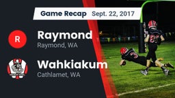 Recap: Raymond  vs. Wahkiakum  2017