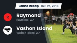 Recap: Raymond  vs. Vashon Island  2018