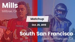 Matchup: Mills vs. South San Francisco  2019