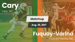 Matchup: Cary vs. Fuquay-Varina  2017