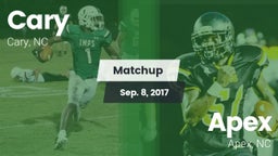 Matchup: Cary vs. Apex  2017