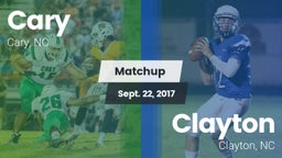 Matchup: Cary vs. Clayton  2017