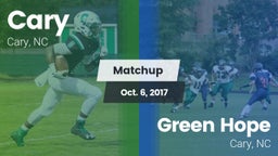 Matchup: Cary vs. Green Hope  2017
