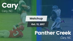 Matchup: Cary vs. Panther Creek  2017