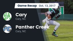 Recap: Cary  vs. Panther Creek  2017