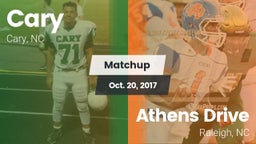 Matchup: Cary vs. Athens Drive  2017