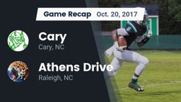 Recap: Cary  vs. Athens Drive  2017