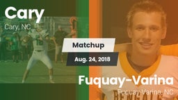 Matchup: Cary vs. Fuquay-Varina  2018
