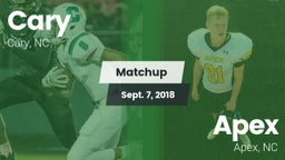 Matchup: Cary vs. Apex  2018