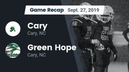 Recap: Cary  vs. Green Hope  2019