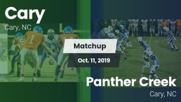 Matchup: Cary vs. Panther Creek  2019