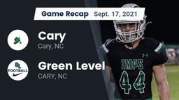 Recap: Cary  vs. Green Level  2021