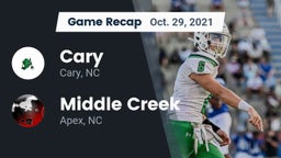 Recap: Cary  vs. Middle Creek  2021
