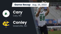 Recap: Cary  vs. Conley  2022