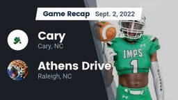 Recap: Cary  vs. Athens Drive  2022