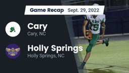 Recap: Cary  vs. Holly Springs  2022