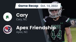 Recap: Cary  vs. Apex Friendship  2022