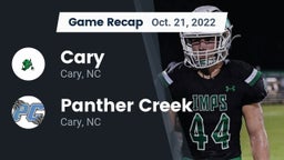 Recap: Cary  vs. Panther Creek  2022