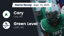Recap: Cary  vs. Green Level  2023