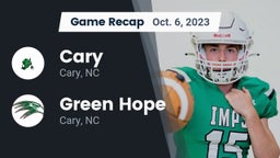 Recap: Cary  vs. Green Hope  2023