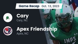 Recap: Cary  vs. Apex Friendship  2023