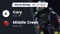 Recap: Cary  vs. Middle Creek  2023