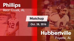 Matchup: Phillips vs. Hubbertville  2016