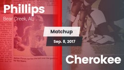 Matchup: Phillips vs. Cherokee  2017