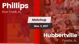 Matchup: Phillips vs. Hubbertville  2017