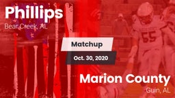 Matchup: Phillips vs. Marion County  2020