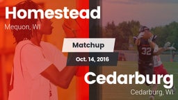 Matchup: Homestead vs. Cedarburg  2016