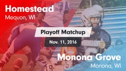 Matchup: Homestead vs. Monona Grove  2016