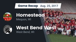 Recap: Homestead  vs. West Bend West  2017