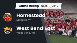 Recap: Homestead  vs. West Bend East  2017