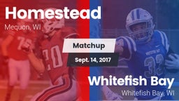 Matchup: Homestead vs. Whitefish Bay  2017