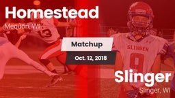 Matchup: Homestead vs. Slinger  2018