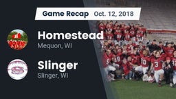 Recap: Homestead  vs. Slinger  2018