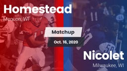Matchup: Homestead vs. Nicolet  2020