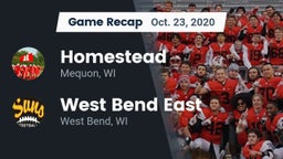 Recap: Homestead  vs. West Bend East  2020