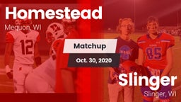 Matchup: Homestead vs. Slinger  2020