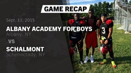 Recap: Albany Academy for Boys  vs. Schalmont  2015